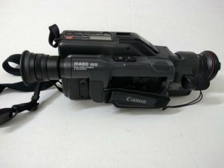 Vintage 1989 Canon Canovision 8mm Video Camera & Recorder H460/e440,  Hi8/8