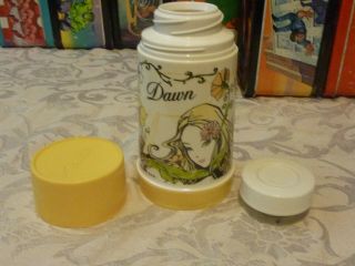 Vintage Dawn Doll Topper 1970 Aladdin Thermos Only For Lunchbox Rare