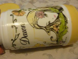 Vintage Dawn Doll Topper 1970 Aladdin THERMOS ONLY FOR LUNCHBOX Rare 2