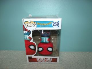 Funko Pop Marvel Spider - Man Upside Down 259 Walmart Exclusive Box