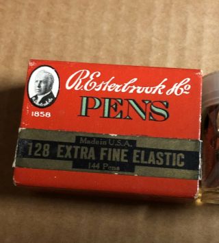 Vintage Esterbrook Pen 128 Extra Fine Elastic Pen Nib