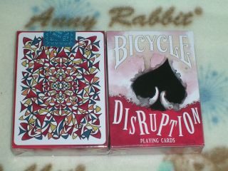 1 Deck Bicycle Disruption Limited Edition Playing Cards Deck S102357 - 丙f2