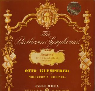 Columbia Sax 2260 (stereo) Beethoven “symphony No.  6 In F Major “ (pastoral) ” Uk