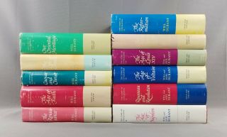The Story Of Civilization By Will & Ariel Durant Vintage Hardcover 11 Volume Set