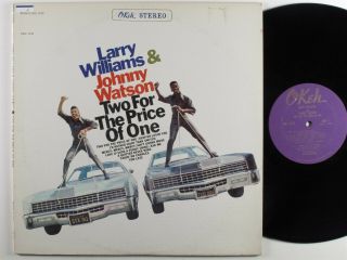 Larry Williams & Johnny Watson Two For The Price Of One Okeh Lp