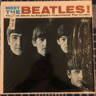 Meet The Beatles By The Beatles (capitol,  1988 Reissue) Nm With Shrink
