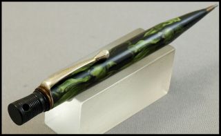 Early Green Marbled Legendary Penkala Mechanical Pencil