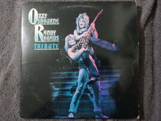Ozzy Osbourne Randy Rhoads Tribute 2 Vinyl Lps Gatefold 1987 W Inner Sleeves