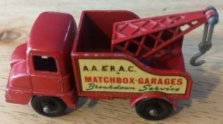Vintage Matchbox Lesney Series 13 Thames Trader Wreck Truck -
