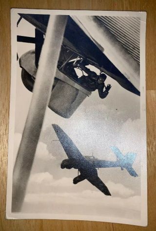German Feldpost Ww2 Postcard Ju 87 Stuka 6/13/40
