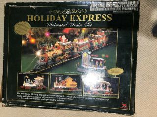 Bright The Holiday Express Animated Train Set No 387