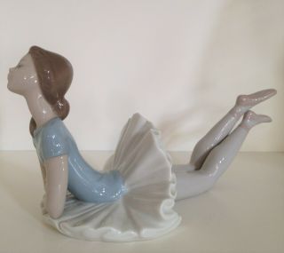 Lladro Figurine Ballerina Dancer,  Resting Pose,  Conditon