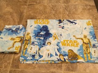 Bibb Star Wars Twin Size Flat And Fitted Sheets