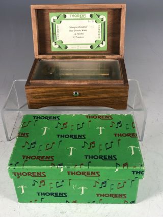 Vintage Thorens Swiss No.  30 Music Box - 4 Songs