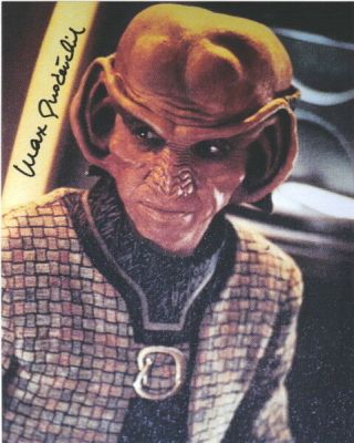 Max Grodenchik Star Trek Deep Space 9 Rom Autograph 5