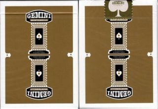 Gemini Casino Gold Playing Cards - Limited (1200) Rare