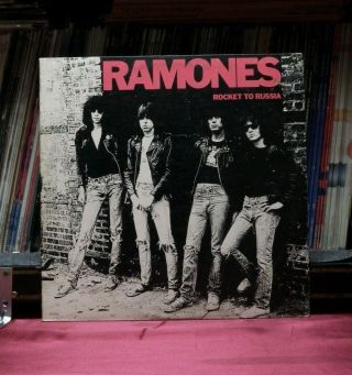 12 " Lp Vg,  Ramones Rocket To Russia 1977 Sire Records Sr - 6042