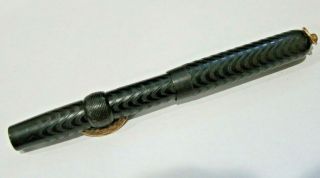 Conklin 25p Fountain Pen Ring Top Hard Rubber Crescent Filler Needs Restore