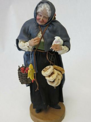 Rosemary Volpi Polymer Clay La Befana Doll 1989