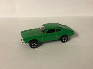 Vintage Playart Ford Capri 1600 Gt Green
