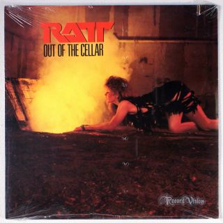 Ratt - Out Of The Cellar (1984) [sealed] Vinyl Lp • Round And Round