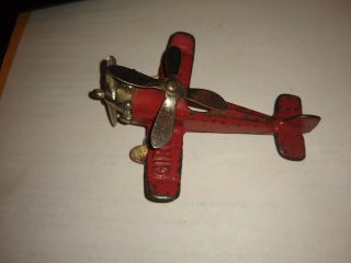 Hubley Giro Plane Cast Iron Toy