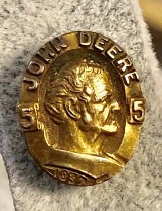 10k Gold John Deere 5 Year Service Pin