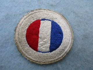 Wwii Us Army Patch Ghq Reserves General Headquarters White Back Ww2