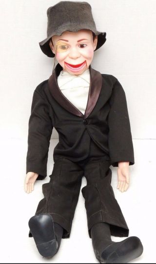 Vintage 1977 Juro Novelty Charlie Mccarthy Ventriloquist Dummy Doll All