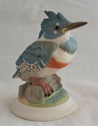 Vintage Boehm Porcelain " Fledgling Kingfisher " Bird Figurine 449