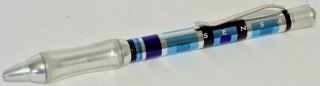 Sensa Marina Antigua Blue Gel Ballpoint Pen/ Plasmium T Grip No7212