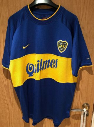 Nike Boca Juniors Argentina Vintage Shirt - Large