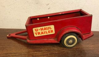 Vintage Sss U - Haul Trailer Only Tin Litho Japan