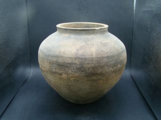 Chinese Han Dynasty (206bc - 220ad) Pottery Big Jar V6589
