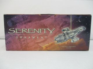 Serenity Firefly Ornament Mib Dark Horse Deluxe 2006 Whedon Christmas
