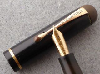 Esterbrook Relief No 2 - L fountain pen,  gold nib,  for service. 3