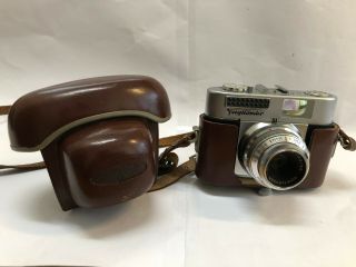 Vintage Voigtlander Vito Bl 35mm Film Camera,  Leather Case