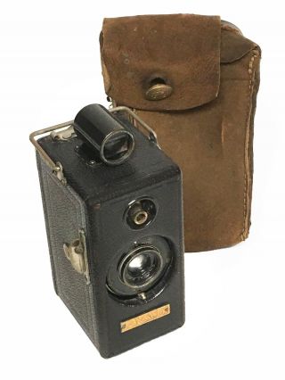 Vintage 1927 Ansco Memo 1/2 Frame 35mm Camera & Case