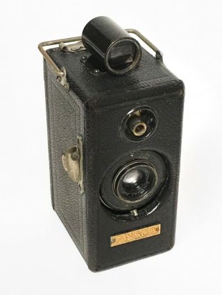 Vintage 1927 Ansco Memo 1/2 frame 35mm camera & Case 2