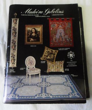 Vintage Madeira Gobelins Brochures,  Documents,  Newsletters,  Instructions,  Images