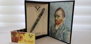 Visconti Van Gogh Portrait Blue Ballpoint Pen