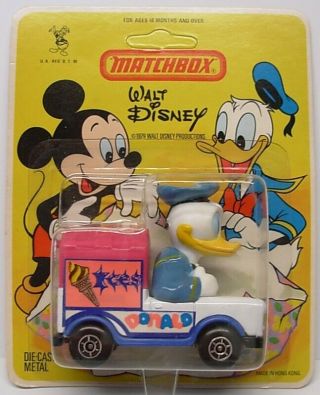 Matchbox Walt Disney Series 11 Donald Duck 