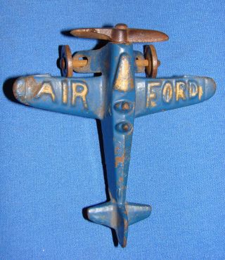 " All " Hubley Air Ford Cast Iron Airplane 1930 