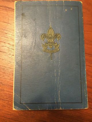 Handbook for Boys Boy Scouts of America printed 1933 incorrect is 1935 2