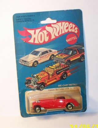 Hot Wheels Mattel Vintage Bw Blackwall Mercedes 540k - Moc