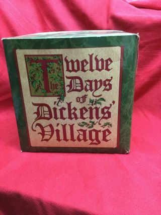 Dept 56 Twelve Days Of Christmas Dickens Heritage Village 12 Drummers Drumming