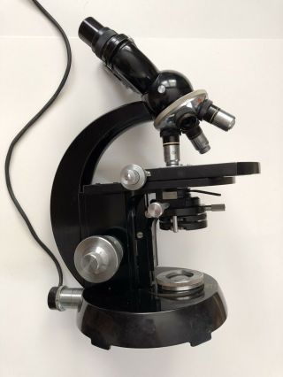 Vintage Carl Zeiss Binocular Microscope 3