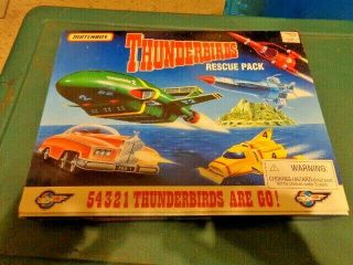 Vintage Matchbox Thunderbirds Rescue Pack In The Box