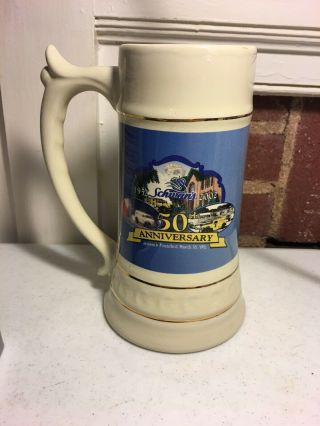 Schwan’s Ice Cream 50th Anniversary Cup Mug Stein 2002 Limited Edition