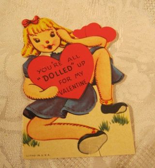 Vintage Valentine Card You 